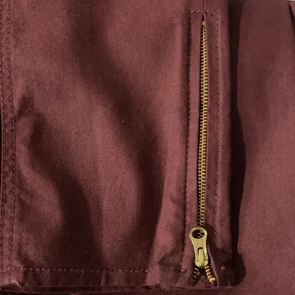 H&M Oxblood Waxed Denim - Picture 6 of 6